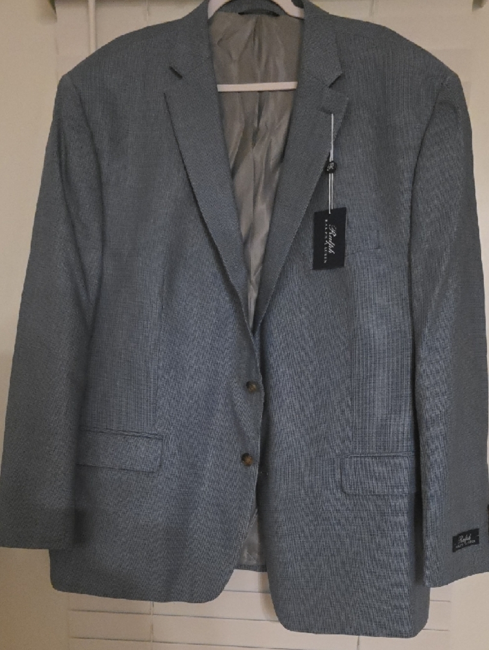 Ralph Lauren Silk Wool Sport Coat Blazer Jacket Men NWT